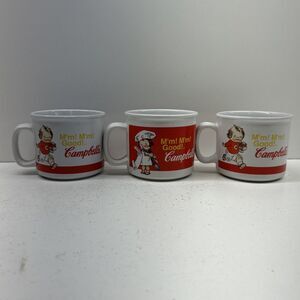Campbell’s Soup Mug Bundle - Lot Of 3 Vintage 2004
